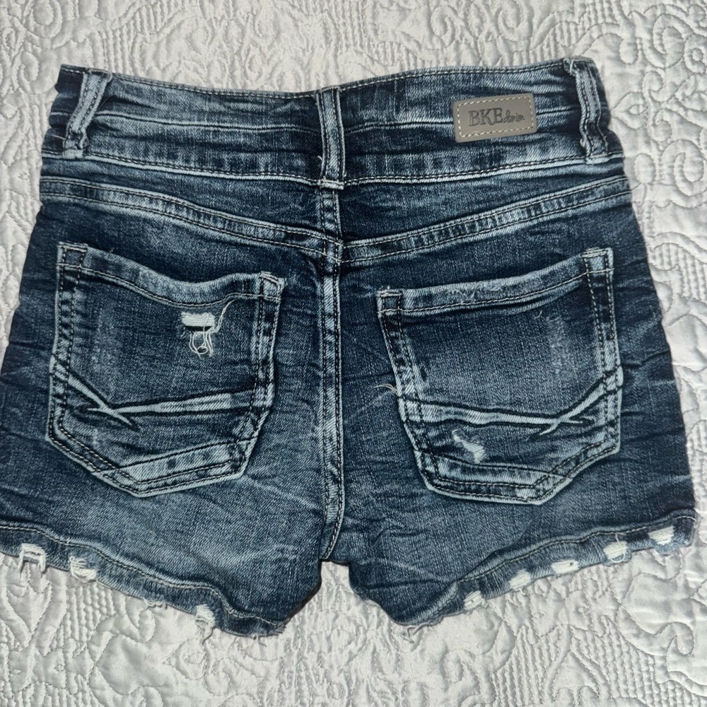 BKE Youth denim shorts. Size 12